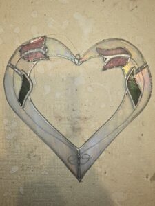 Tulip Heart (Pink)